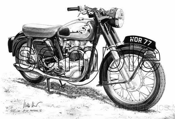 Ausclassics Custom Artworks /Mike Harbar Fine Artworks/Motorcycles ...